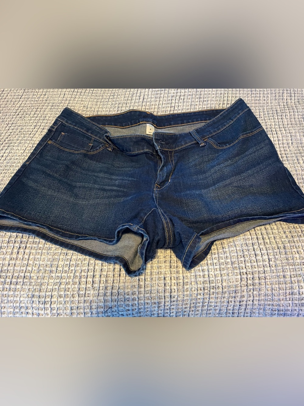 Old Navy Dark Blue Denim Jean Shorts
